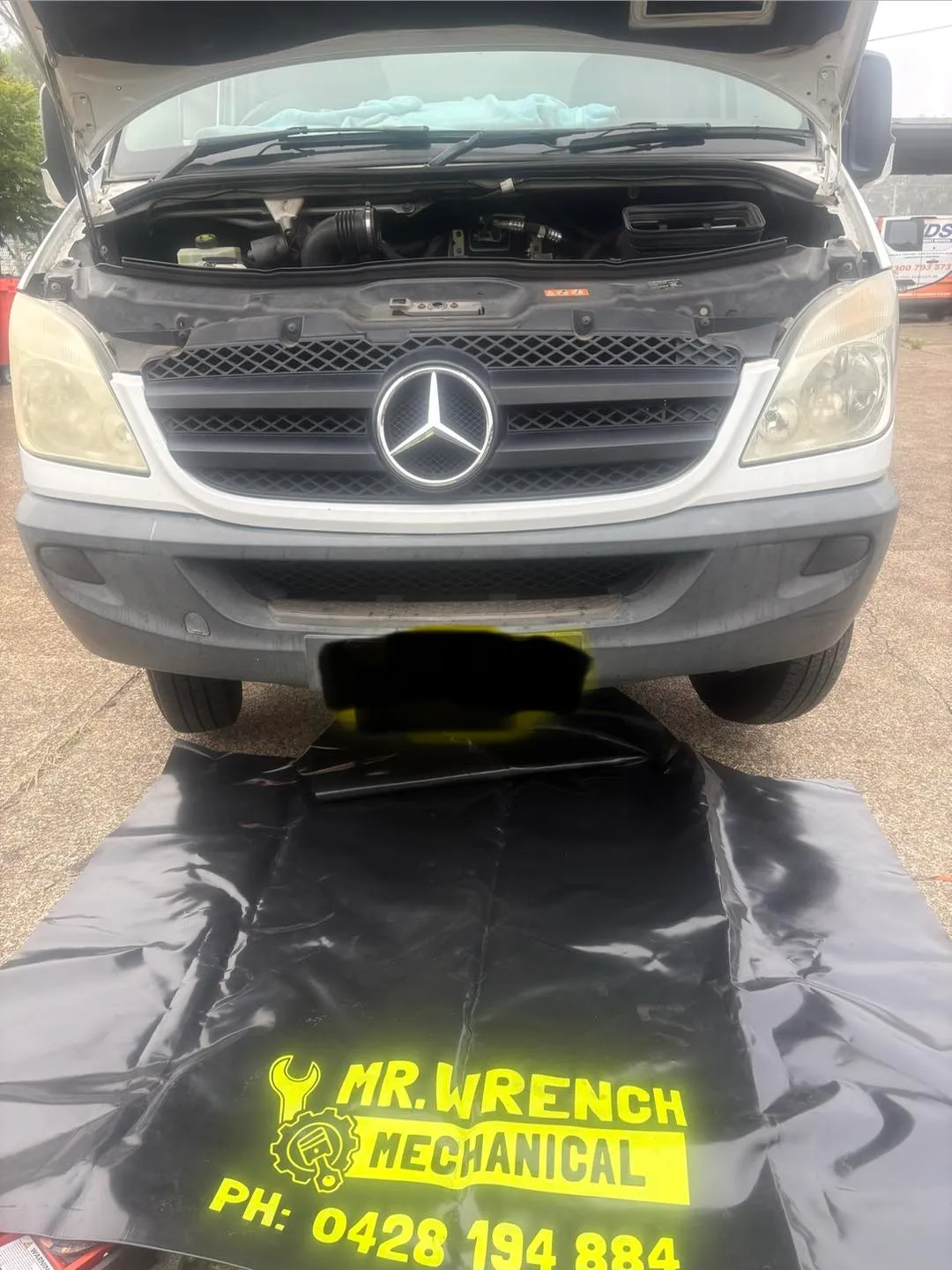 Mr Wrench branded floor mat